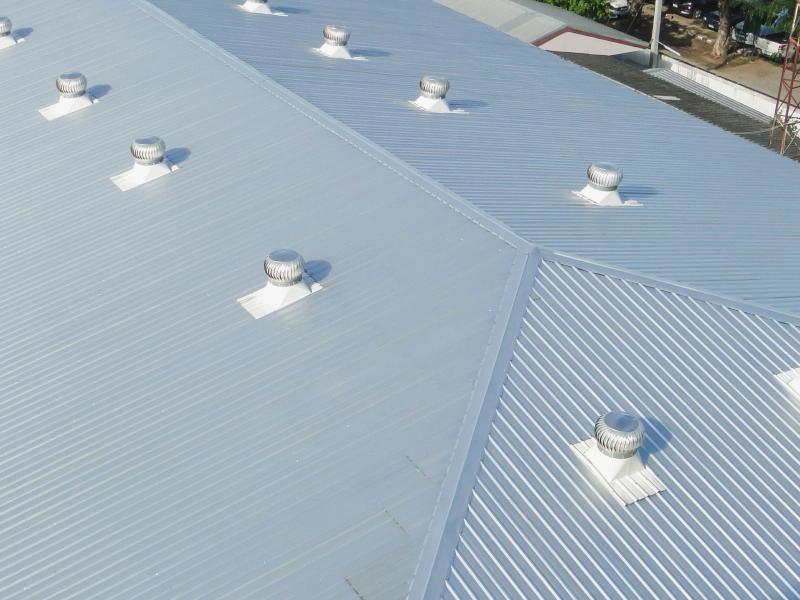 metal roofing commercial construction